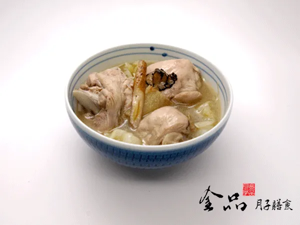 soup chicken sesame herbal