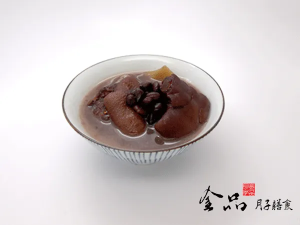 soup pork feet black bean
