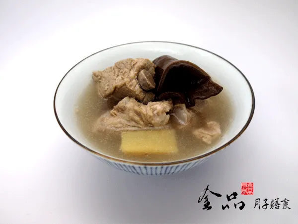 soup pork fungus